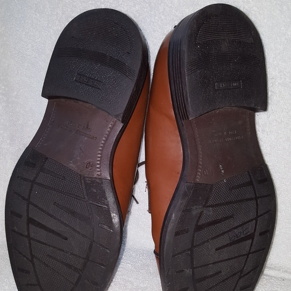 Kf Ltd. Mens Cap Toe Lace Up Leather Shoes - Picture 6 of 8